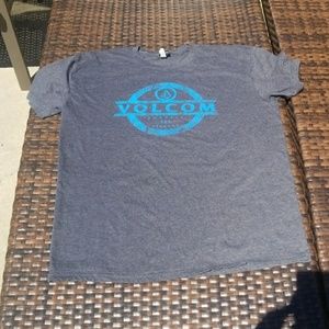 Navy Blue Volcom Tee sz L